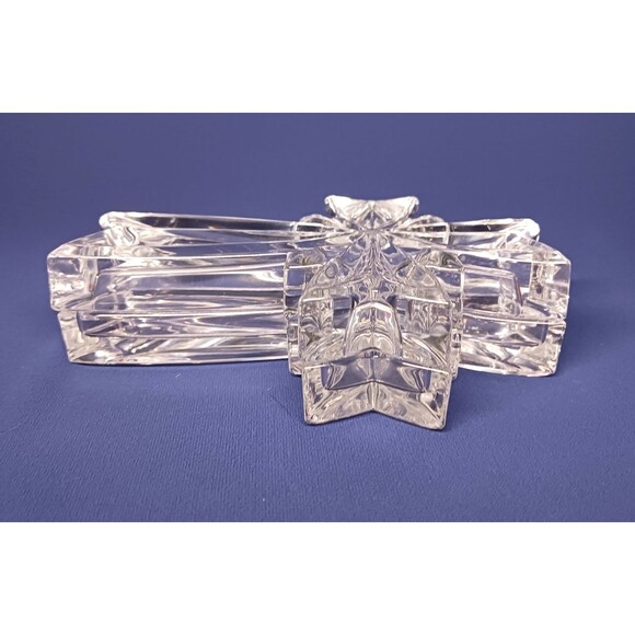 Waterford Marquis Religious Cross Covered Trinket Box & Lid Lead Crystal Germany - Picture 5 of 5